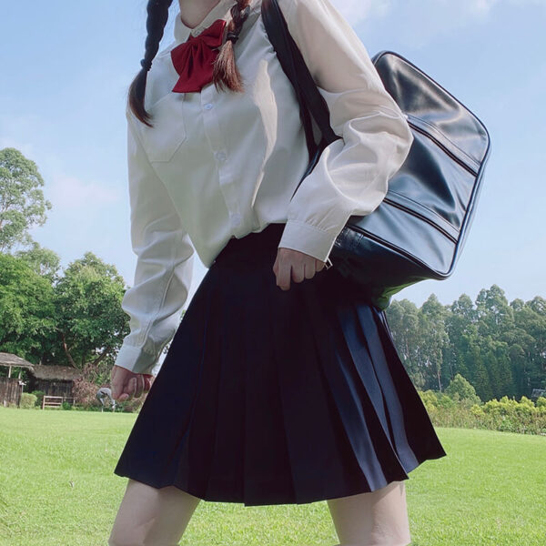 girl long sleeve doll collar uniform blouse - Image 6
