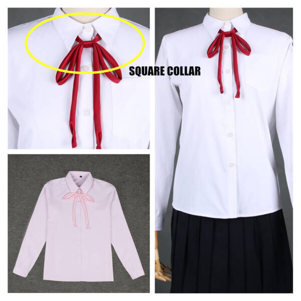 girl long sleeve doll collar uniform blouse - Image 8