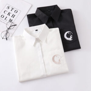 uniform bunny moon blouse
