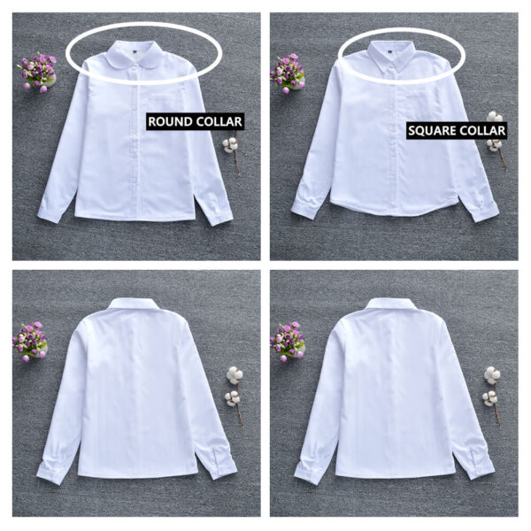 winter warm fleece uniform blouse - Image 8