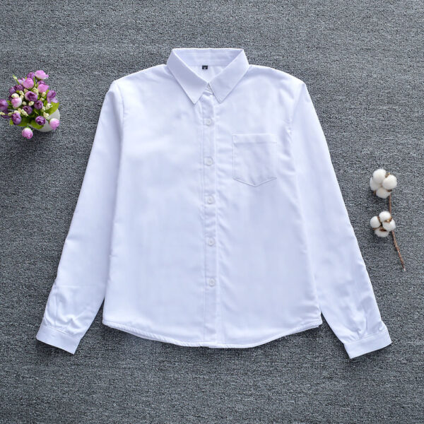 winter warm fleece uniform blouse - Image 7