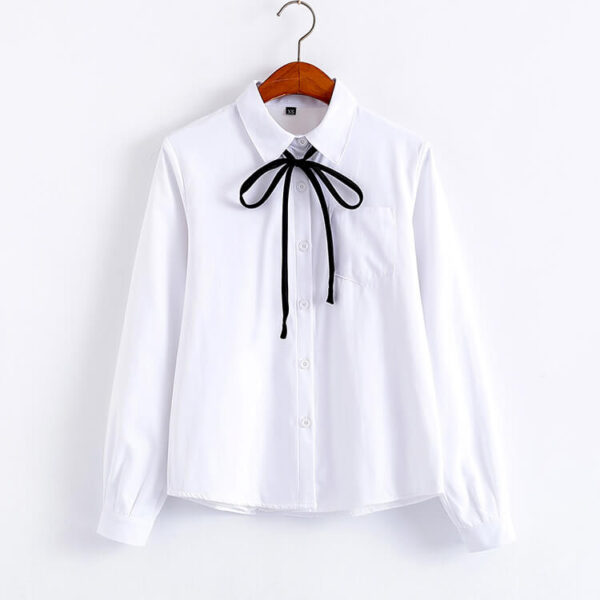 winter warm fleece uniform blouse - Image 3