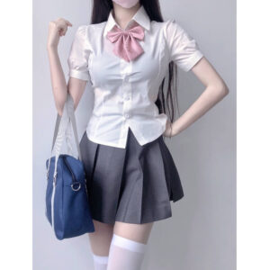 spicy girl puff blouse